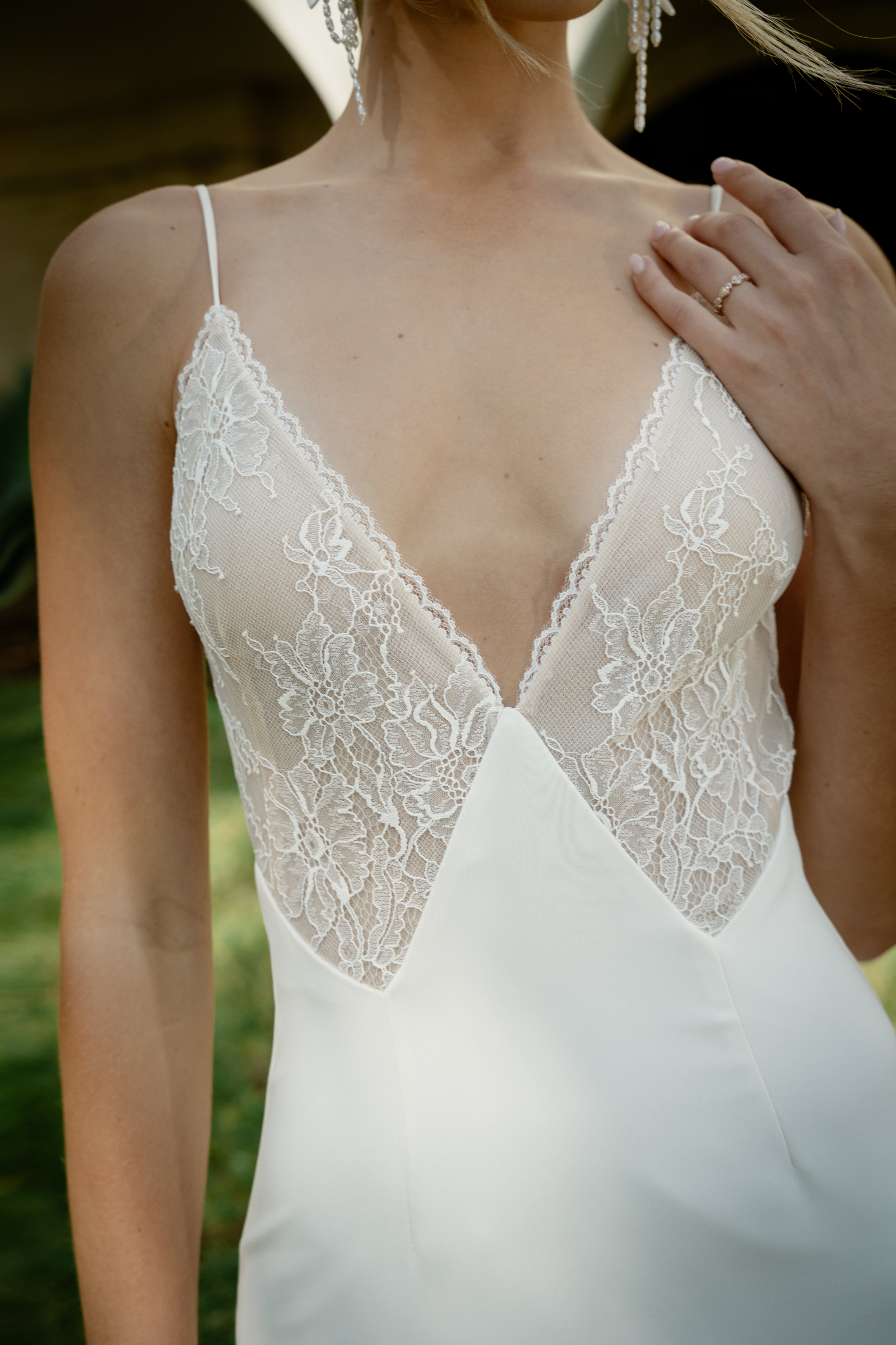 casablanca cut out dress Casablanca Cut-out Boucl Dress