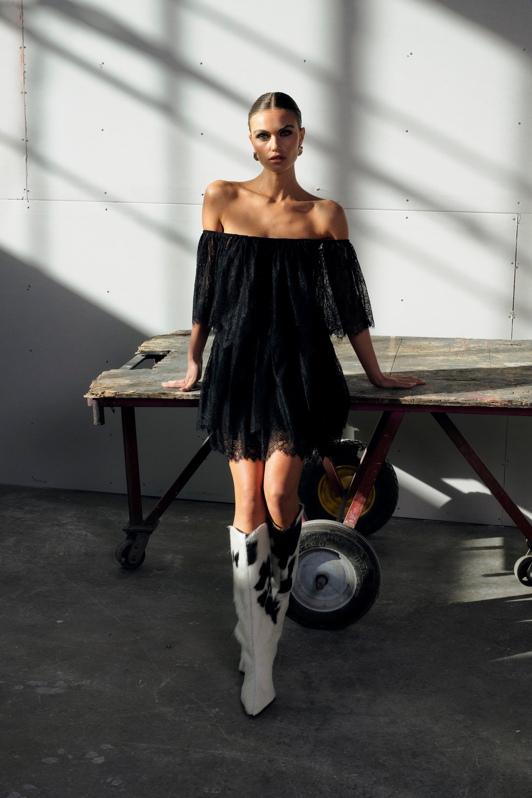 katie may black dress Katie May Attention Seeker Dress In Black Size L. Hole/ripped