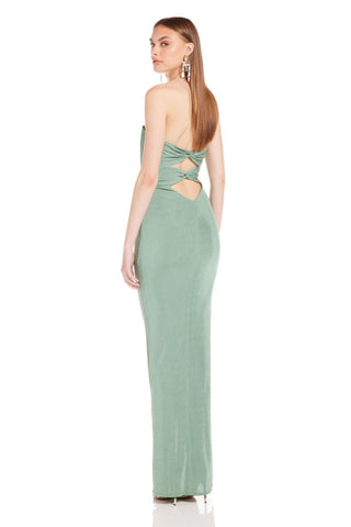 SWAY GOWN IN SEA MOSS