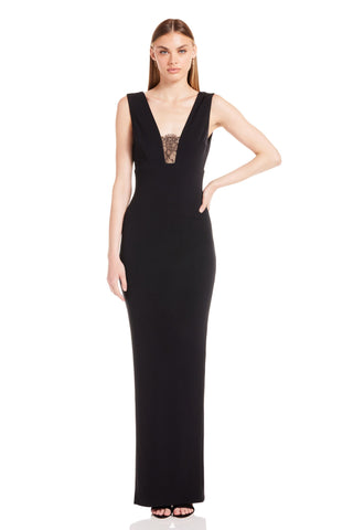 JANETTE GOWN IN BLACK
