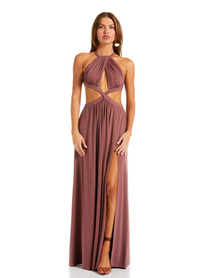 Tanya Gown in Rose Taupe