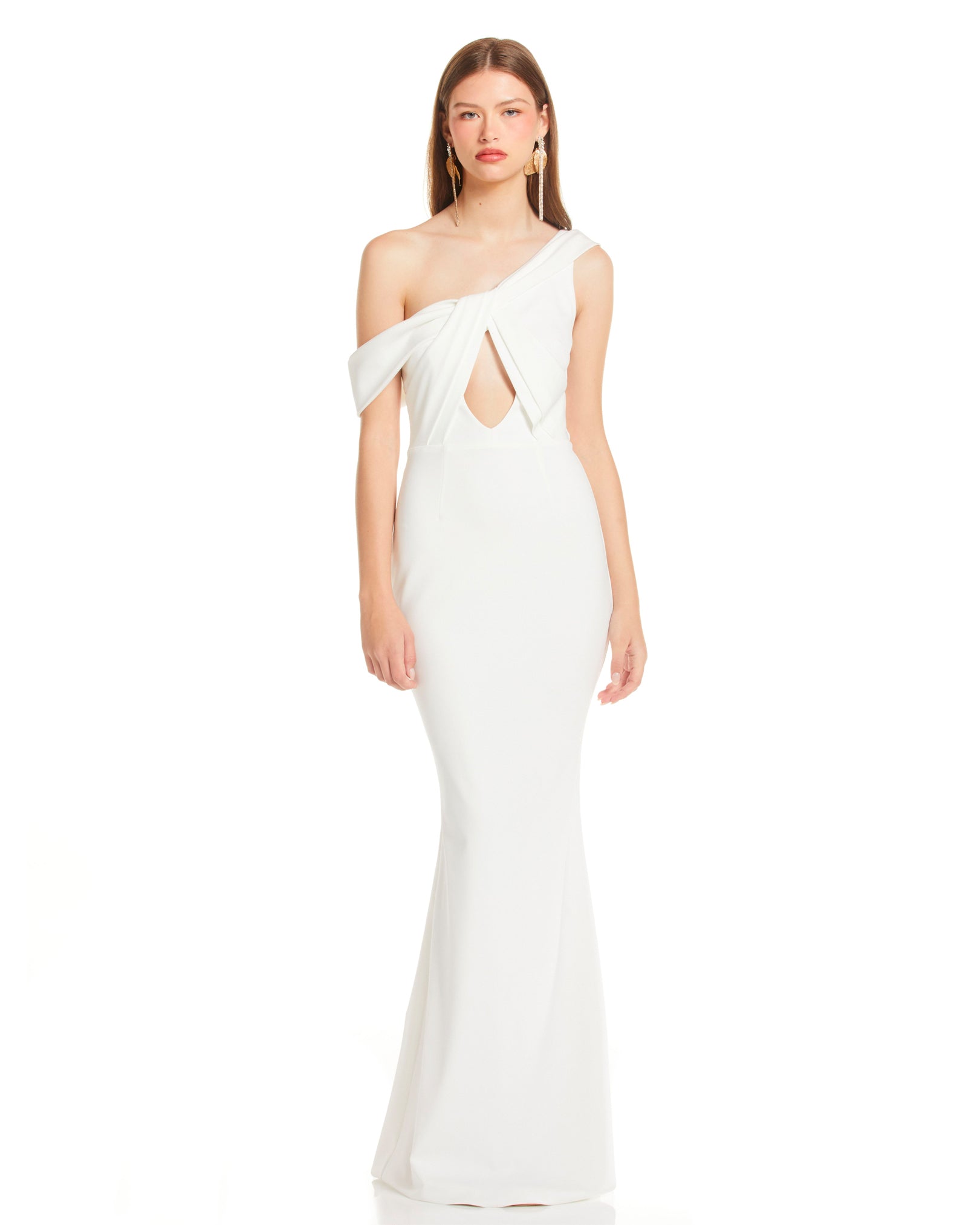 Delilah Gown in Ivory, Size XS – Katie May